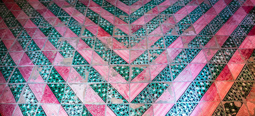 pavements of Nicolaci palace, Noto, sicily, Italy
