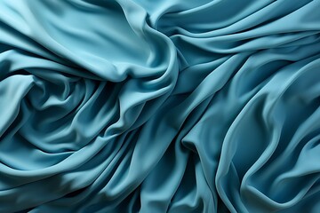 Obraz premium Abstract art background navy blue colors. Watercolor painting on canvas with turquoise pattern of sea waves. Fragment of artwork on paper with wavy line and gradient. : Generative AI