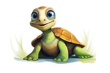 Fototapeta premium Ai simpatici animaletti, 3d, polpo, tartaruga 02