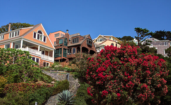 Sausalito, just after the Golden Gate!