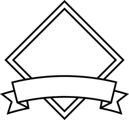 Vintage Label Outline