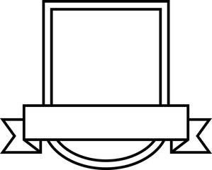 Vintage Label Outline