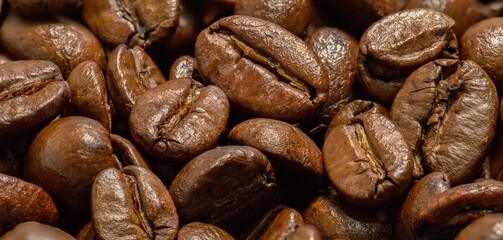 coffee beans macro