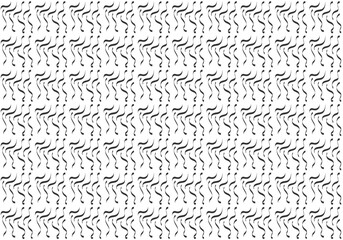 Abstract seamless pattern of curved lines for texture, textiles and decoration