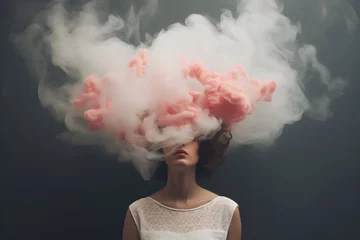 Muurstickers Brain Fog © Seegraphie
