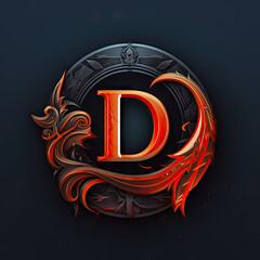 Logo with the Letter "D"