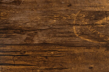 Wooden background with markings