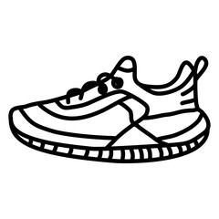 Shoes Outline Cartoon