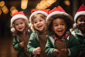 Heroes of Christmas, Santa's elves, and their tireless efforts in making the world a merrier place