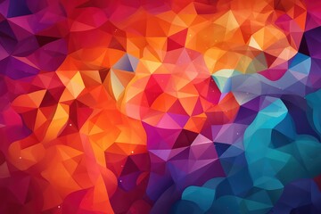 Abstract background of autumn patterns and pride colors for LGBT history month in October, LGBTQIA+-history month or Pride history month, with lot of negative space