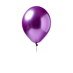purple helium balloon PNG. purple blow up balloon PNG. Balloon isolated. Helium balloon for birthday party png