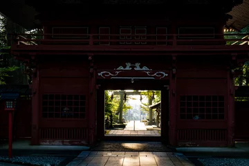 Tuinposter 須走浅間神社の日の出と参道,  © jpimage