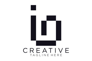 Abstract letter B logo design. icons for business of luxury, elegant, simple