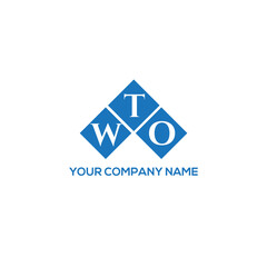 WTO letter logo design on white background. WTO creative initials letter logo concept. WTO letter design.