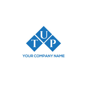 TUP letter logo design on white background. TUP creative initials letter logo concept. TUP letter design.