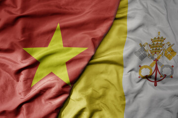 Big Waving Realistic National Colorful