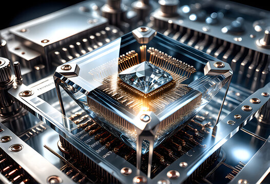 Quantum computers display the properties of particles and waves in quantum computing of physical matter. dedicated hardware that supports Quantum Technology state preparation and management.
