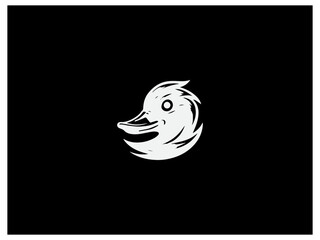 Premium duck logo design vector, vector and illustration,