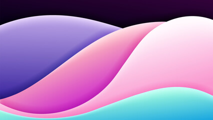 Vector abstract background with soft gradient color and dynamic shadow on background .Vector background for wallpaper. Eps 10