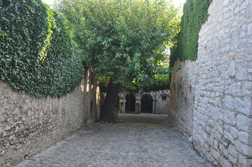 View of Punta San Vigilio on Lake Garda