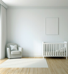 Minimalist baby room