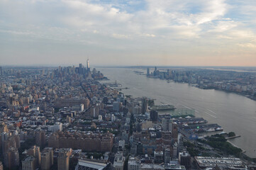 Aerial view of New York
