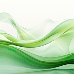 Abstract organic green lines as wallpaper background graphics designs