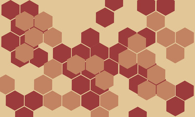geometric abstract background like honeycomb