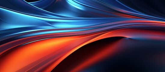 Abstract futuristic background with illustration