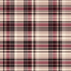Obraz premium Tartan seamless pattern background in pink. Check plaid textured graphic design. Checkered fabric modern fashion print. New Classics: Menswear Inspired concept.