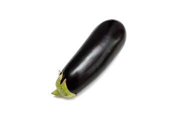 Eggplant on the white background, isolated