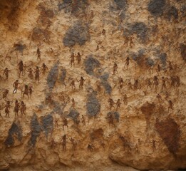 Fototapeta premium rock paintings