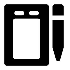 Computer technology icon symbol vector image. Illustration of the dekstop monitor display design image