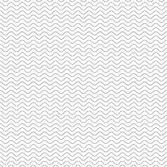 Seamless wavy lines pattern.