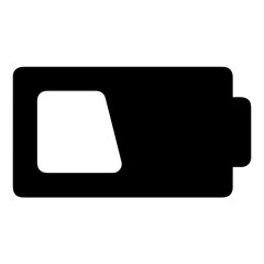 Computer technology icon symbol vector image. Illustration of the dekstop monitor display design image