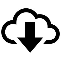 Computer technology icon symbol vector image. Illustration of the dekstop monitor display design image