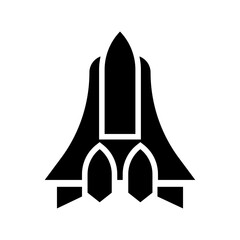 Fighter jet vector icon which can easily modify or edit
