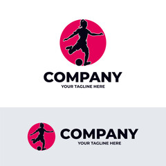 Women football logo design inspiration