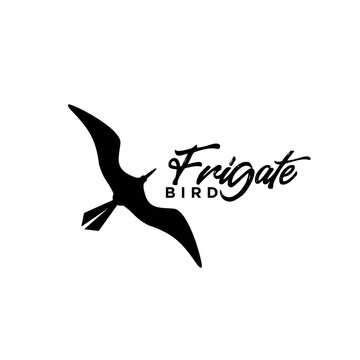 animal frigate bird logo design