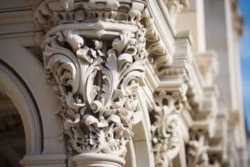 A close-up captures the nuanced beauty of architectural details, spotlighting the mastery and intention behind each design element, echoing eras and craftsmanship.