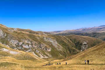 Fototapeta na wymiar Hiking adventure on Mount Korab Macedonia