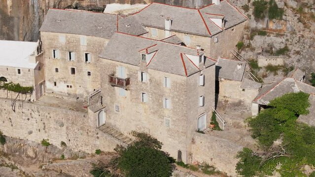 Dominican monastery or hermitage Blaca, Brac Island, Croatia