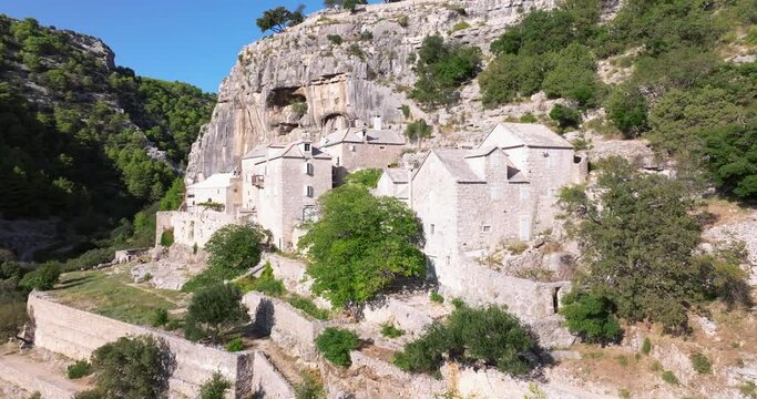 Dominican monastery or hermitage Blaca, Brac Island, Croatia