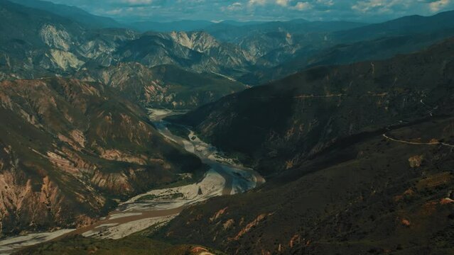 Ca&ntilde;&oacute;n del Chicamocha,  ubicado en Santander (Colombia)
