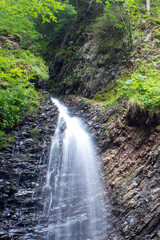 Waterfall in Nature, Travel Around Ukraine