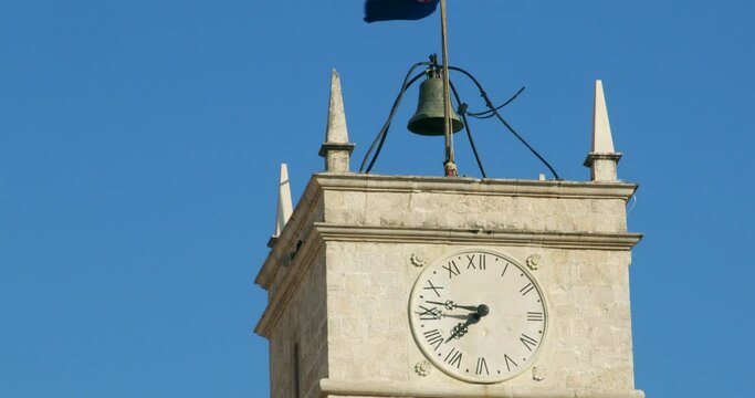 Supetar town on Brac Island, Croatia