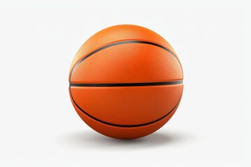 Fototapeta premium Basketball isolated on a white background