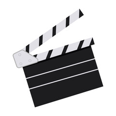 Fototapeta premium film or movie clapperboard 