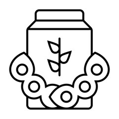 Soya icon - Coffee Shop Linear