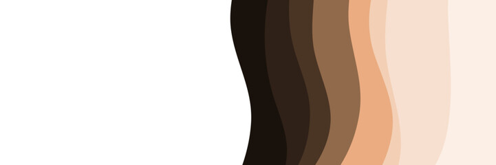 abstract color gradient simple graphic wave curve shape pattern vector design illustration good for wallpaper, backdrop, background, web banner, and design template